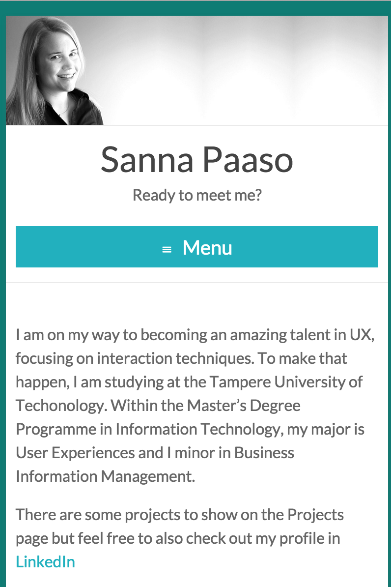 Sansi.fi mobile site